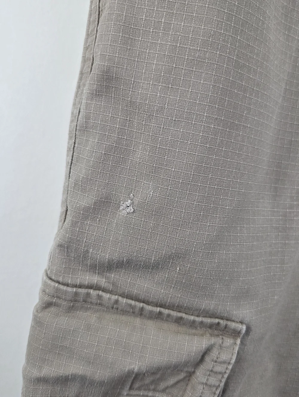 Nike Club Cargo Pants Mens 36x30 Khaki Straight Leg Lightweight Multi Pocket